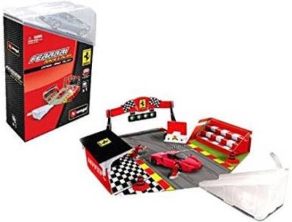 Conjunto de Brinquedos   Ferrari e Garagem