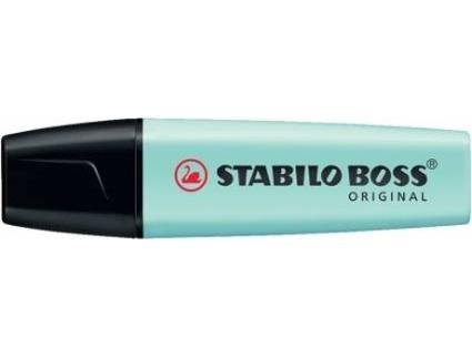 Marcador Fluorescente  Boss Original Azul Turquesa