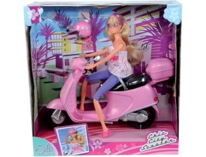 Playset Steffi Love Chic City Scooter  (29 cm)