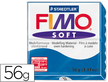 Pasta Modelar  Soft 56gr Azul Staedtler