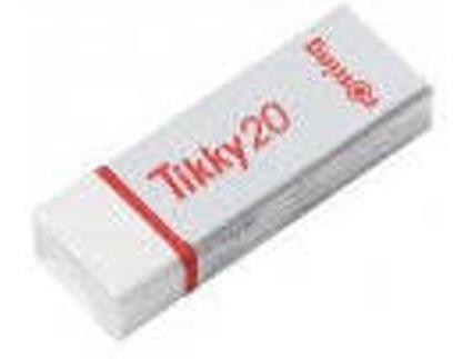 Borracha  Tikky 20 (Branco)