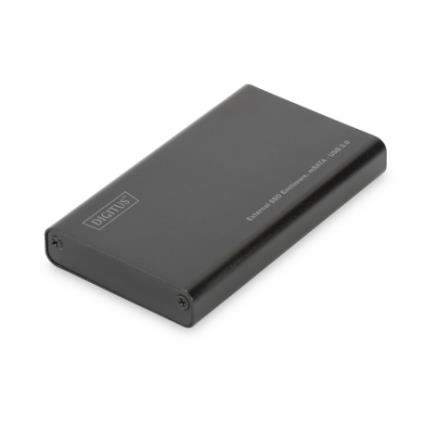 CAIXA EXTERNA DISCO MSATA SSD M50 USB 3.0 ALUMINIO PRETO