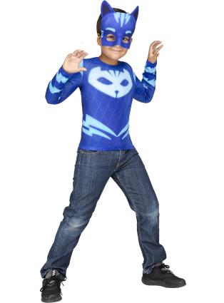 Kit de disfarce Catboy PJ Masks com caixa -  3- 4 Anos