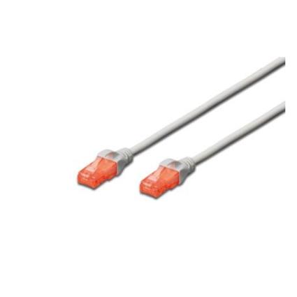 CHICOTE CAT6 UTP PVC 2MT CINZA