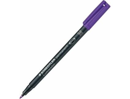 Marcador Permanente  Lumocolor 1 mm Roxo
