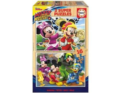 Puzzle Mickey and the Roadster Racers  (16 pcs)