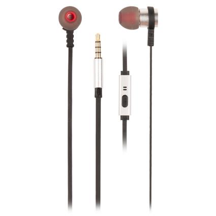 Auriculares met?licos cplano 1.2m Plata