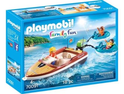 Playset Family Fun Boat With Floats  70091 (18 pcs)