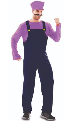 Fato de Encanador Waluigi para adulto