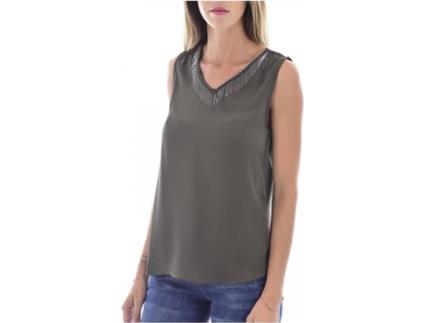 Top MOLLY BRACKEN Poliéster Mulher (XS - Verde)