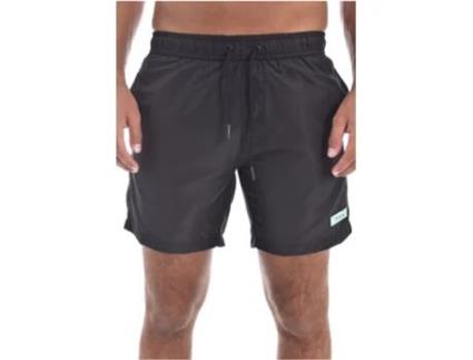 Calções BIKKEMBERGS Poliéster Homem (L - Preto)