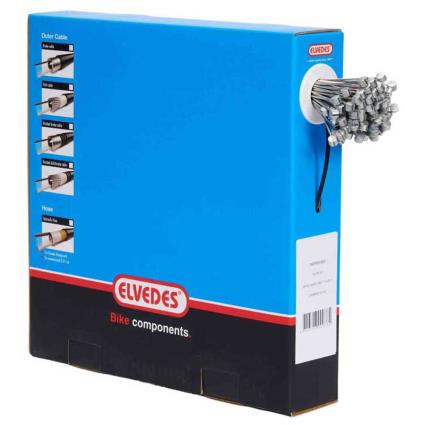 Elvedes 1x19 Wires Stainless With T-nipple 7×6 Brake Cable 100 Units  2250 mm