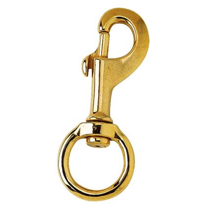 Feeling Brass Swivel Eye Hook  20 mm