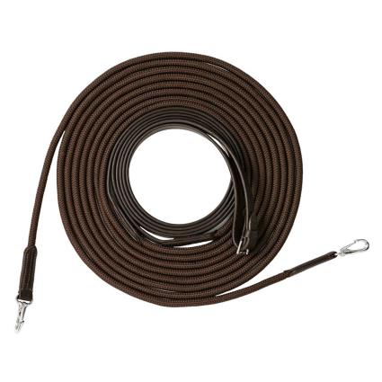 Riding World Leather Rope Long Reins  Full