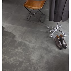 Pavimento cerâmico 45X90CM METAL TRACK ANTRACITE RCT
