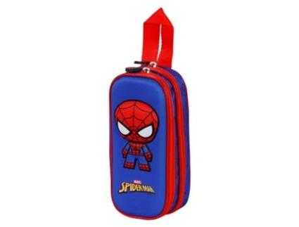 Estojo duplo 3D Bobblehead Spiderman Marvel