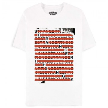 Camiseta Letras Stranger Things