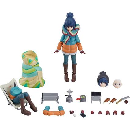 Figma Deluxe Figure Rin Shima Laid Back Camp 13cm