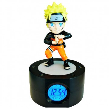 Naruto Uzumaki Naruto Shippuden despertador figura 20cm