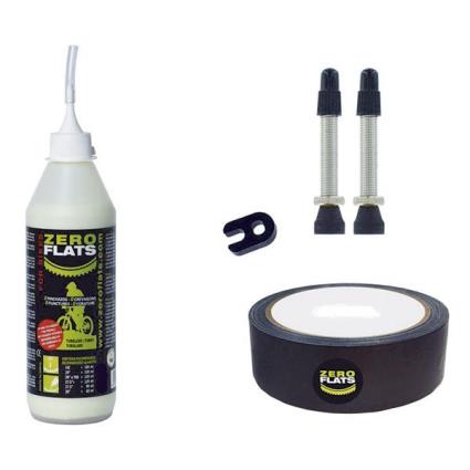 Zeroflats 29 Tubeless Conversor Kit Branco,Preto 19 mm