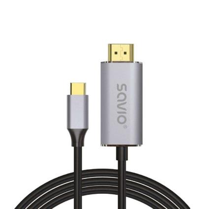 Savio Cl-171 2 M Usb-c To Hdmi Adapter