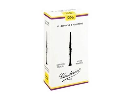 Vandoren Pack de 10 Palhetas Para Clarinete 2.5