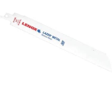Lâmina LENOX S De Lazer Bi-Metal Reciprocating (18Tpi 229x25x1.07 - Pack De5)