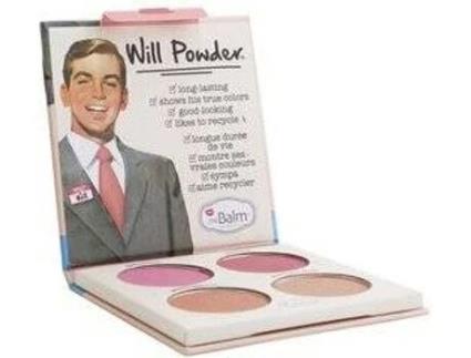 Bálsamo Labial THEBALM The Face Will Powder Quad (10 g)