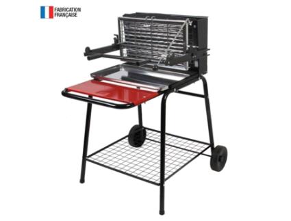 SOMAGIC - Barbacoa de carbón con hogar vertical RAYMOND