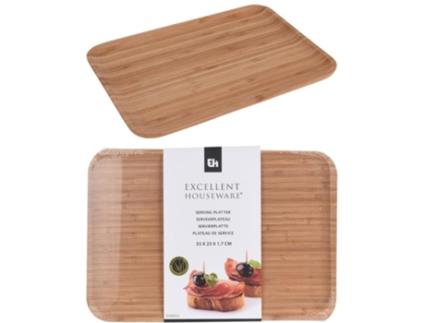 Bandeja bambu 33x23x1,7 cm