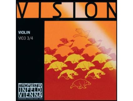 Thomastik Violin String D3 3/4 Synthetic Core Pure Cinza