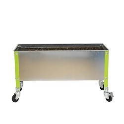 Horta urbana 90X40 VERDE GALVANIZADO