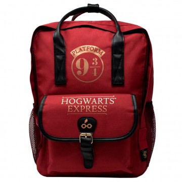 Mochila Hogwarts Harry Potter vermelha 35cm