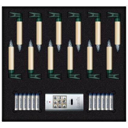 Krinner Lumix Superlight Mini 12 Pieces Basic Set Ivory Colorido