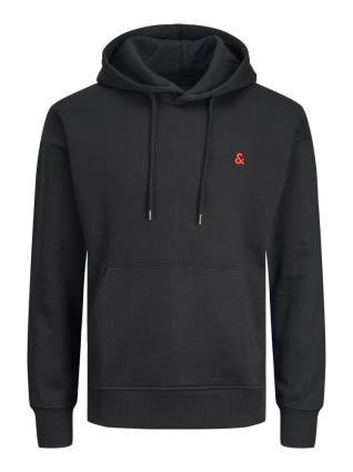 Jack & Jones Star Roof Hoodie Preto S Rapaz