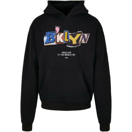 Mister Tee Urban Classics Brklyn Hoodie Preto XL Homem
