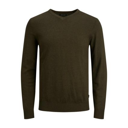 Jack & Jones Pullover Emil Knit Noos Sweatshirt Verde XS Homem