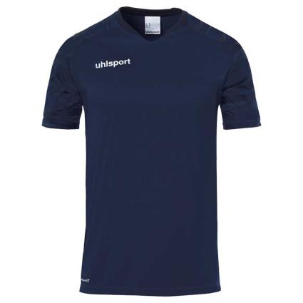 Uhlsport Goal 25 Short Sleeve T-shirt Azul L Hombre