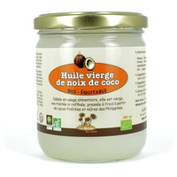 Óleo de Coco Virgem Alimentar 380 ml de óleo - La maison du coco