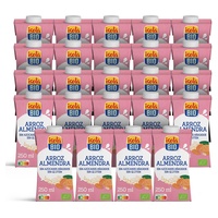Pacote de bebida de arroz orgânico e amêndoa 24 unidades de 250ml - Isola Bio