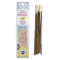 Incenso Indiano Tradicional, Patchouli Tenro 20 unidades - Aromandise