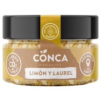 Flocos de sal com limão e louro 60 g - Conca Organics