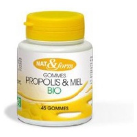 Gomas de Própolis Bio 45 unidades - Nat & Form