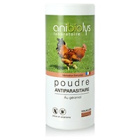 Pó Anti-parasitas para Aves Domésticas 300 g de pó - Anibiolys