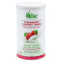 Batido de substituição de proteínas com sabor a morango VNDiet 490 g de pó (Morango) - Vanguard Nutrition