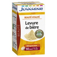 Beleza / Vitalidade - Levedura de cerveja 600 mg 50 comprimidos - Laboratoires Juvamine