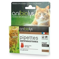 Pipetas Antiparasitárias Gato 2 unidades - Anibiolys