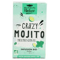 Infusão Plaisir Crazy Mojito Bio 16 saquetas - Romon Nature