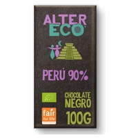 90% de peru de chocolate amargo orgânico 100 g - Altereco