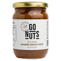 Creme de amêndoa de chocolate e coco 280 g de creme - Go Nuts